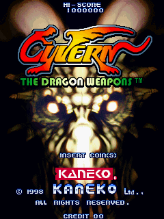 Cyvern (US) Title Screen